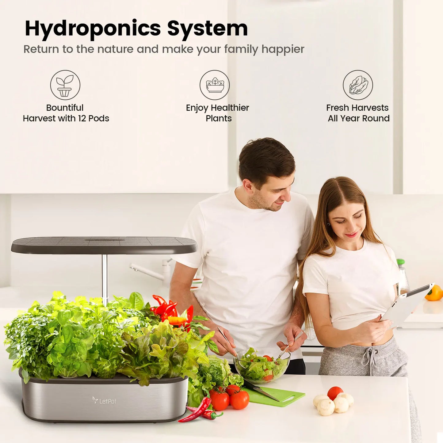 LetPot ™ : Indoor Hydroponic System With Lights